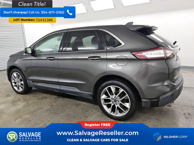 Used 2017 Ford Edge Titanium w/ Equipment Group 301A FWD image 3
