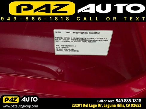 Used 2022 Tesla Model Y Performance image 36