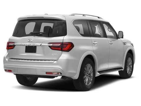 Used 2019 INFINITI QX80 Luxe w/ 22" Wheel Package AWD/4WD image 2