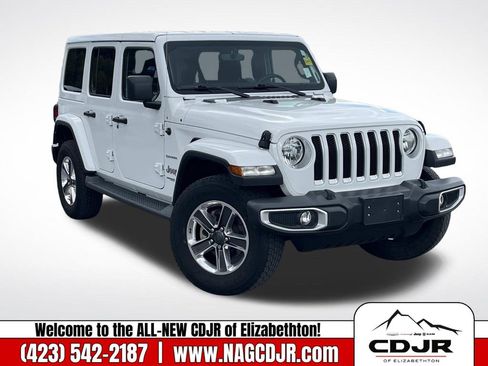 Used 2022 Jeep Wrangler Unlimited Sahara w/ Cold Weather Group image 1