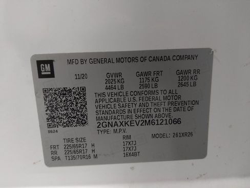 Used 2021 Chevrolet Equinox LT FWD image 33