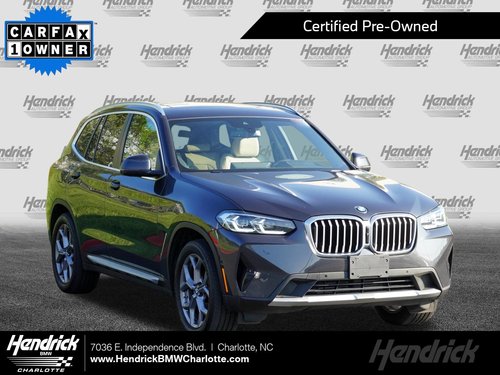 Certified 2023 BMW X3 xDrive30i w/ Premium Package AWD/4WD image 1