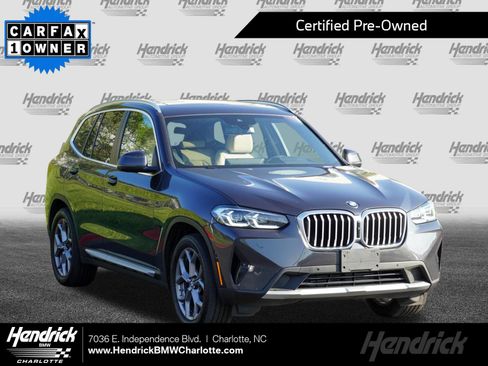 Certified 2023 BMW X3 xDrive30i w/ Premium Package AWD/4WD image 1