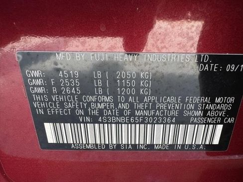 Used 2015 Subaru Legacy 2.5i Premium w/ Popular Package #3 image 42