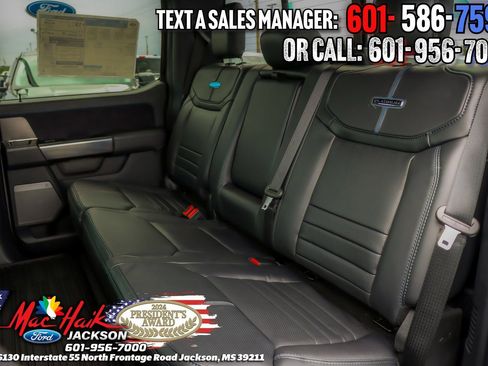 New 2025 Ford F150 Platinum w/ Equipment Group 702A High image 37