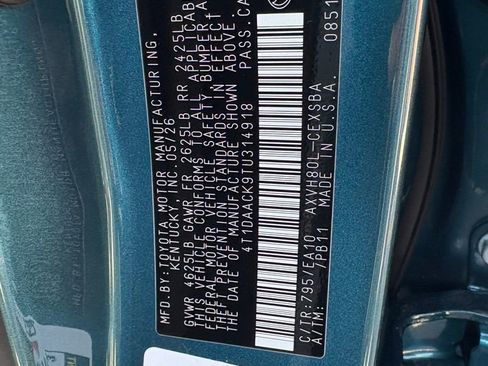 New 2026 Toyota Camry SE FWD image 39