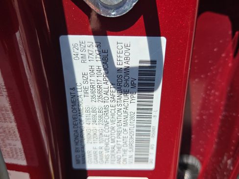 Certified 2026 Honda CR-V LX image 15