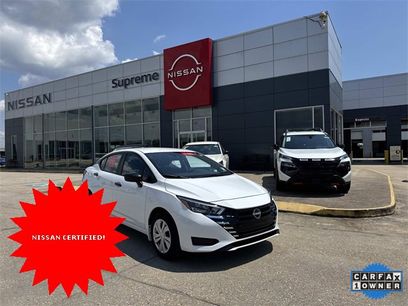 Certified 2025 Nissan Versa S w/ Trunk Package