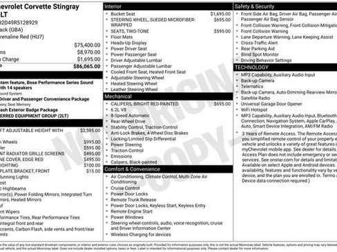 Used 2024 Chevrolet Corvette Stingray Preferred Cpe w/ 2LT RWD image 31