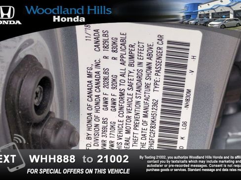 Used 2019 Honda Civic Sport image 26