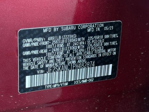 Used 2023 Subaru Forester Limited image 68