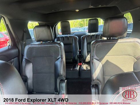 Used 2018 Ford Explorer XLT w/ Equipment Group 202A AWD/4WD image 14