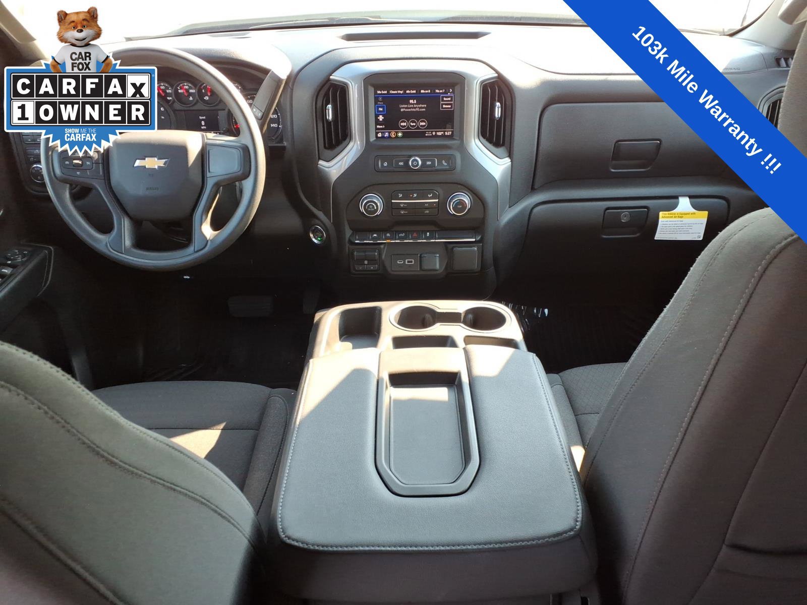 Used 2025 Chevrolet Silverado 1500 Custom w/ Turbomax Blackout Package AWD/4WD image 13