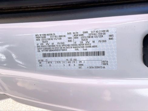 Used 2024 Ford F350 XL w/ STX Appearance Package image 31