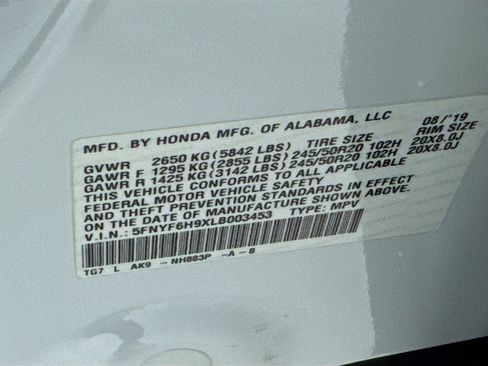 Used 2020 Honda Pilot Touring image 47