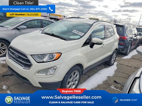Used 2020 Ford EcoSport SE w/ SE Convenience Package FWD image 1