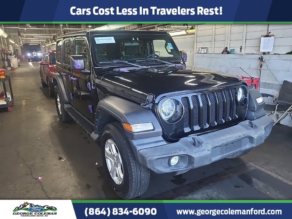 Used 2021 Jeep Wrangler Unlimited Sport AWD/4WD image 1