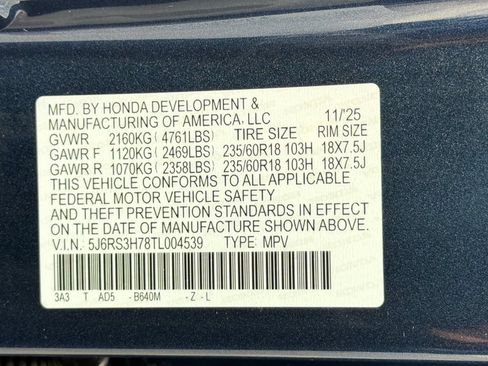 Used 2026 Honda CR-V EX-L image 32