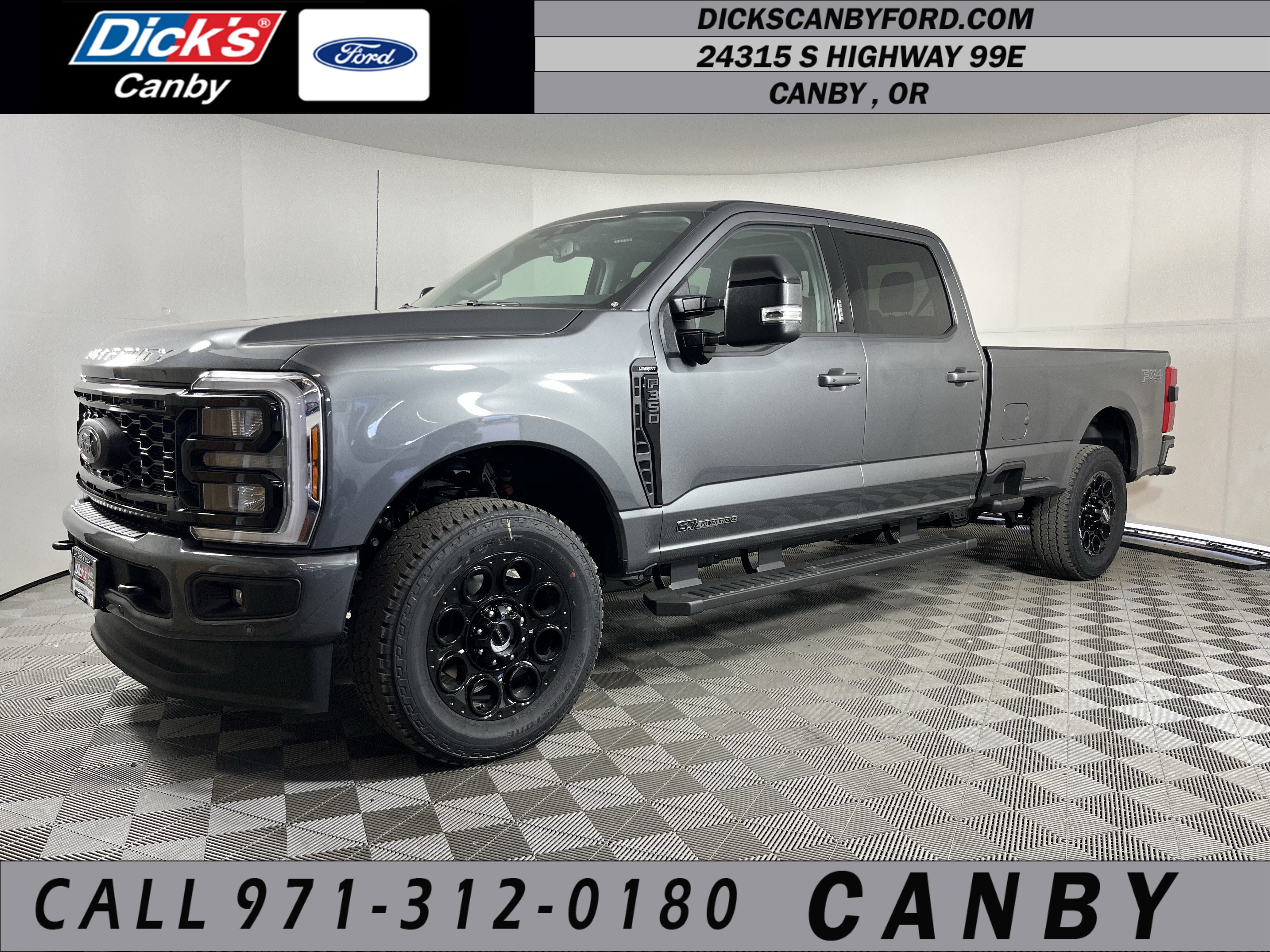 New 2026 Ford F350 Lariat w/ Black Appearance Package AWD/4WD 360° Tour