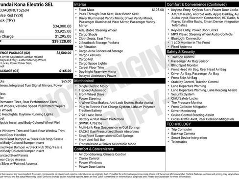 Used 2022 Hyundai Kona SEL w/ Convenience Package image 17