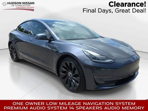 Used 2022 Tesla Model 3 Performance AWD/4WD image 1
