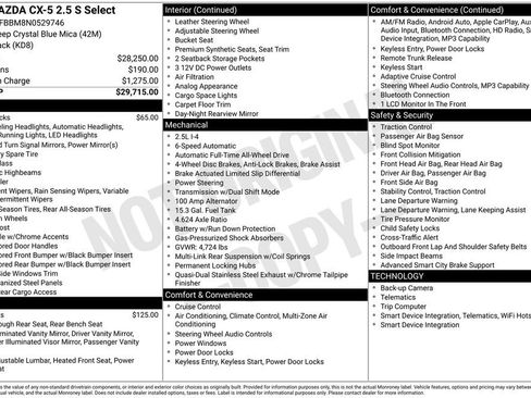 Used 2022 MAZDA CX-5 AWD 2.5 S w/ Select Package image 9