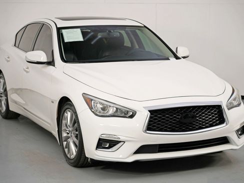 Used 2019 INFINITI Q50 Luxe w/ Cargo Package (L96) image 50