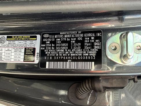 Used 2020 Kia Telluride S w/ S 8 Passenger Seating Package FWD image 19
