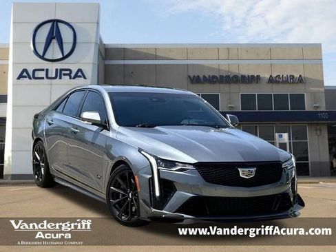 Used 2022 Cadillac CT4 V Blackwing w/ Carbon Fiber 1 Package RWD image 1