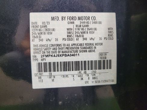 Used 2023 Ford Edge SEL w/ Convenience Package AWD/4WD image 33