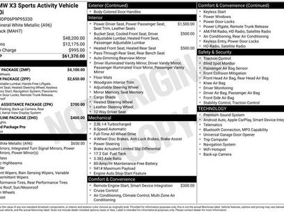 Used 2023 BMW X3 xDrive30i w/ M Sport Package