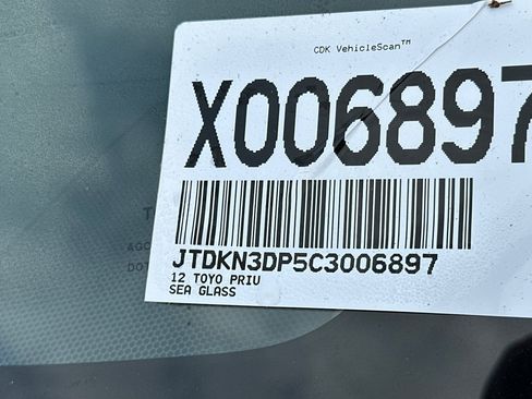 Used 2012 Toyota Prius Prime Plug-In Hybrid image 3