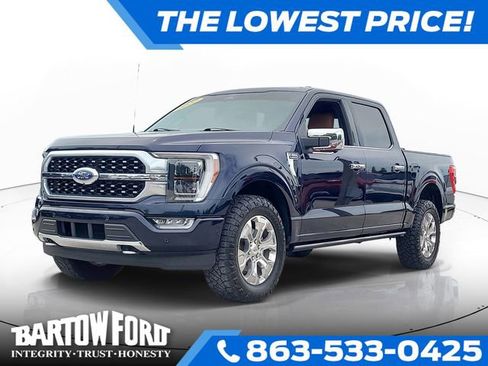 Used 2022 Ford F150 Platinum w/ Equipment Group 701A High AWD/4WD image 1