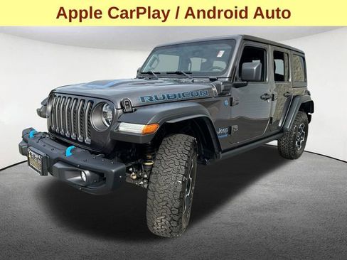 Used 2022 Jeep Wrangler Unlimited Rubicon 4xe w/ Cold Weather Group image 5