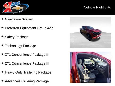 Certified 2024 Chevrolet Colorado Z71 w/ Z71 Convenience Package 2 AWD/4WD image 2
