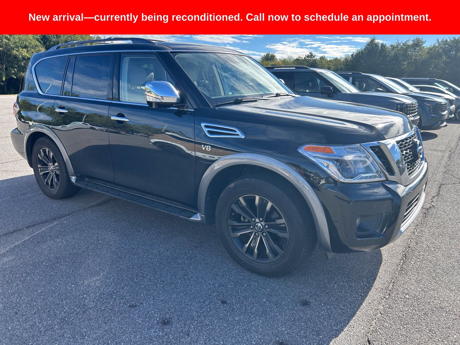 Used 2018 Nissan Armada Platinum w/ Cargo Package AWD/4WD image 3