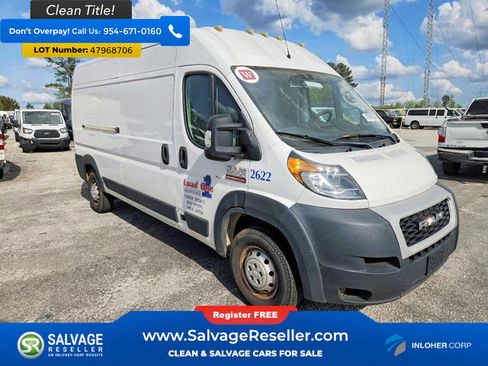 Used 2021 RAM ProMaster 2500 w/ Convenience Group FWD image 5