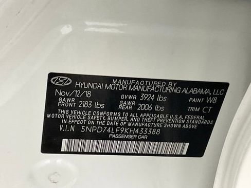 Used 2019 Hyundai Elantra SE w/ Cargo Package FWD image 24