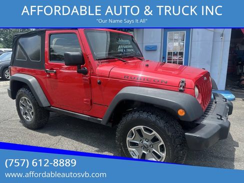 Used 2013 Jeep Wrangler Rubicon w/ Connectivity Group AWD/4WD image 1