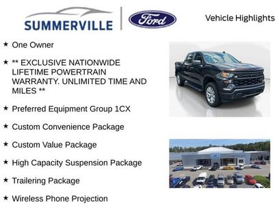 Used 2022 Chevrolet Silverado 1500 Custom