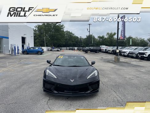 Used 2024 Chevrolet Corvette Stingray Premium Conv w/ Chrome Exterior Badge Package RWD image 3
