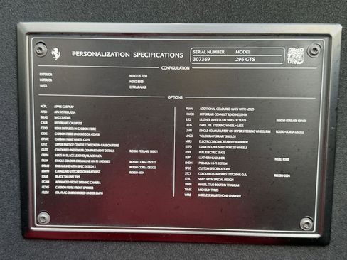 Used 2024 Ferrari 296 GTS RWD image 26