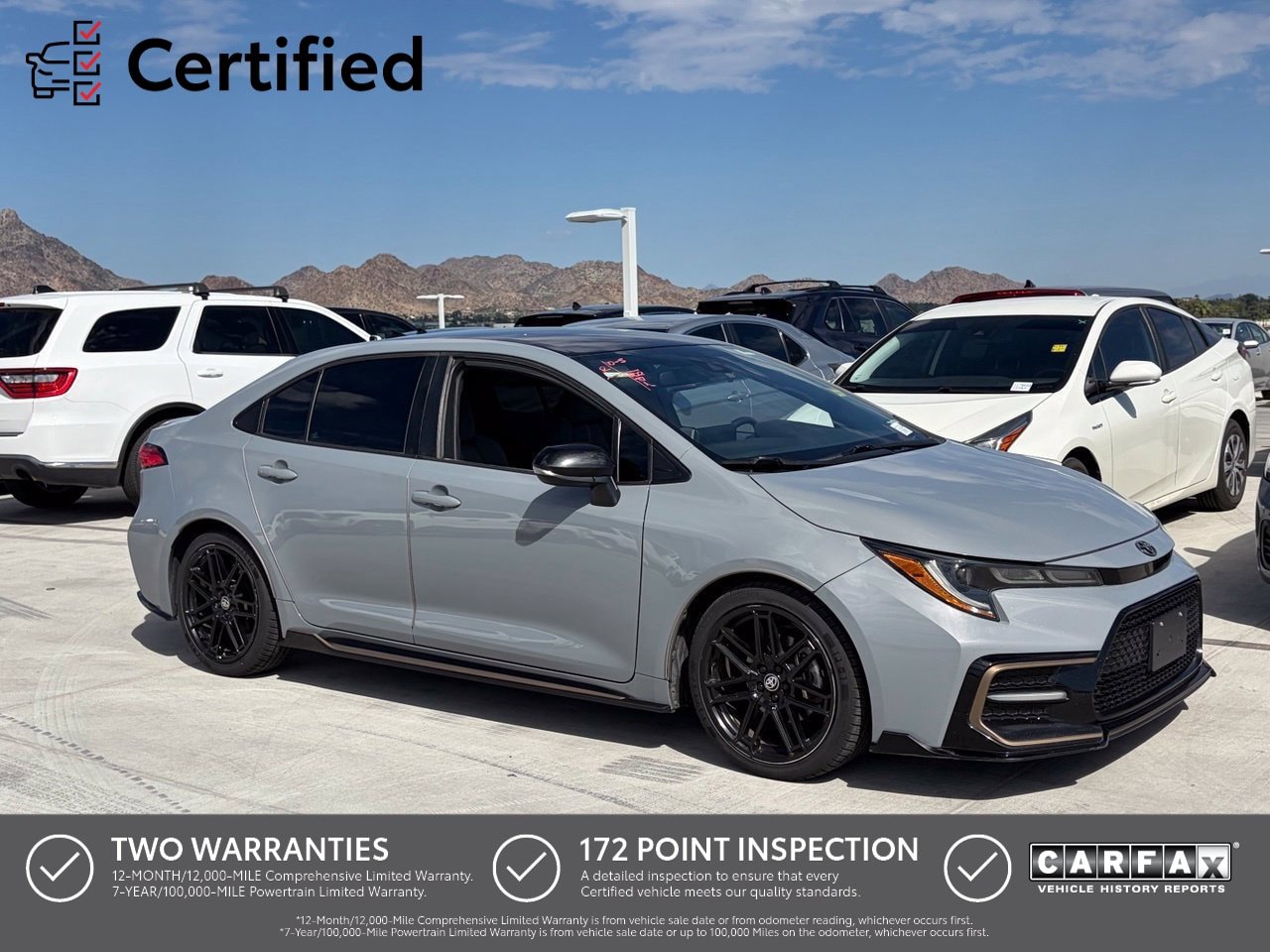 Used 2021 Toyota Corolla SE w/ Carpet Mat Package (TMS) FWD image 1