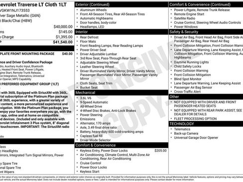 Used 2022 Chevrolet Traverse LT AWD/4WD image 2