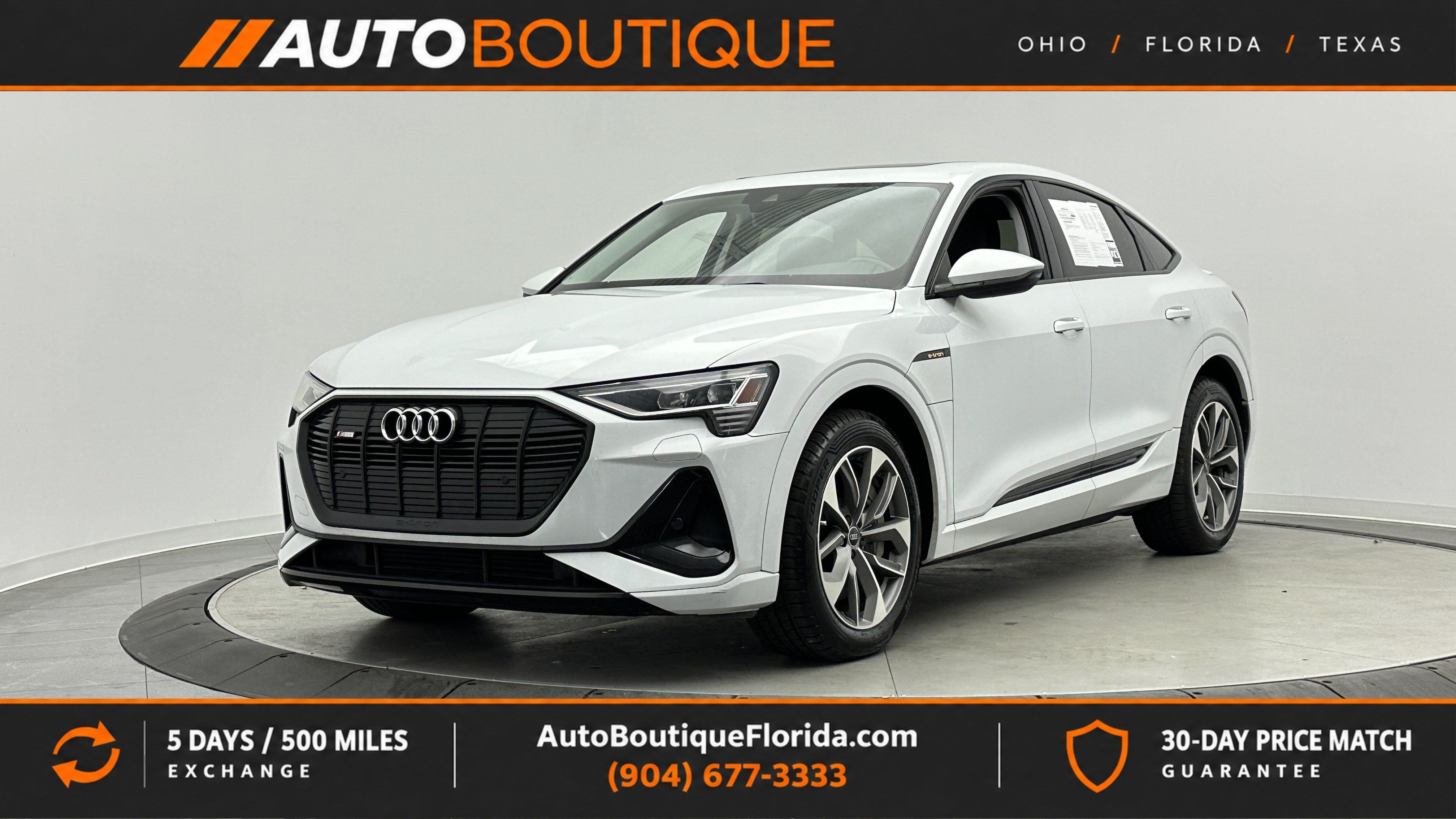 Used 2021 Audi e-tron Premium w/ Black Optic Package AWD/4WD image 1