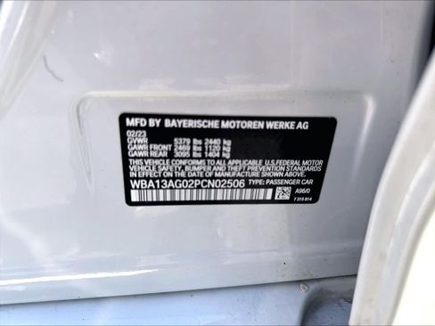 Used 2023 BMW 530e w/ Convenience Package RWD image 20