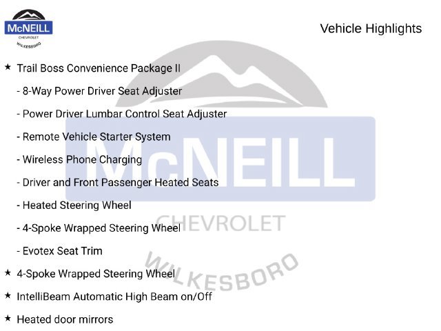 New 2026 Chevrolet Colorado Trail Boss AWD/4WD image 23