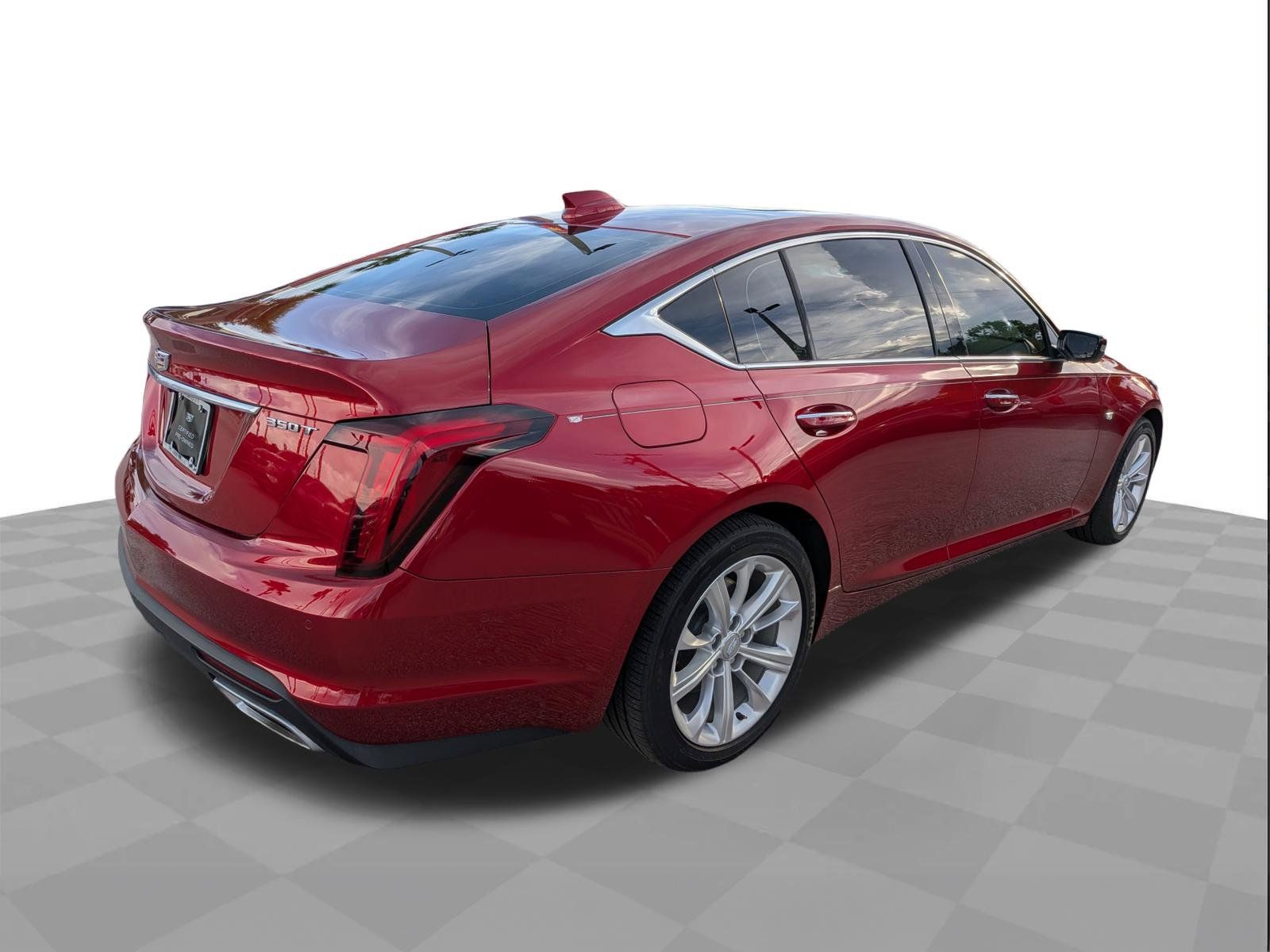 Certified 2025 Cadillac CT5 Premium Luxury w/ Sun And Sound Package RWD image 4