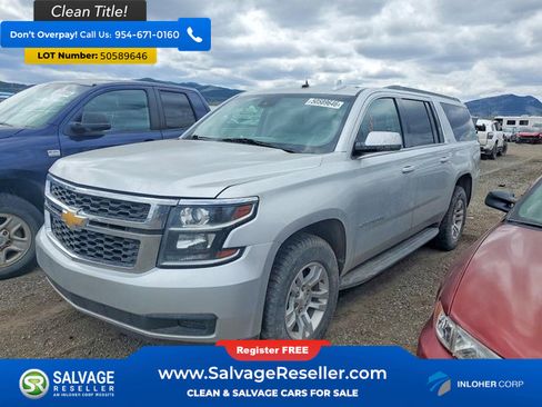 Used 2018 Chevrolet Suburban LT AWD/4WD image 1