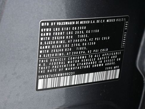 Used 2021 Volkswagen Tiguan SE R-Line image 20